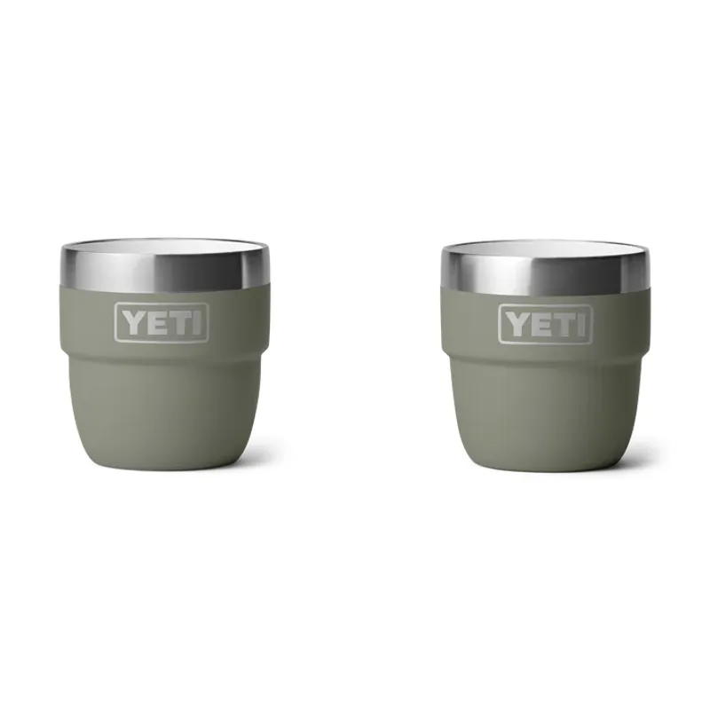 Yeti Rambler 4oz Espresso Cup 2 Pk - Pampa Green