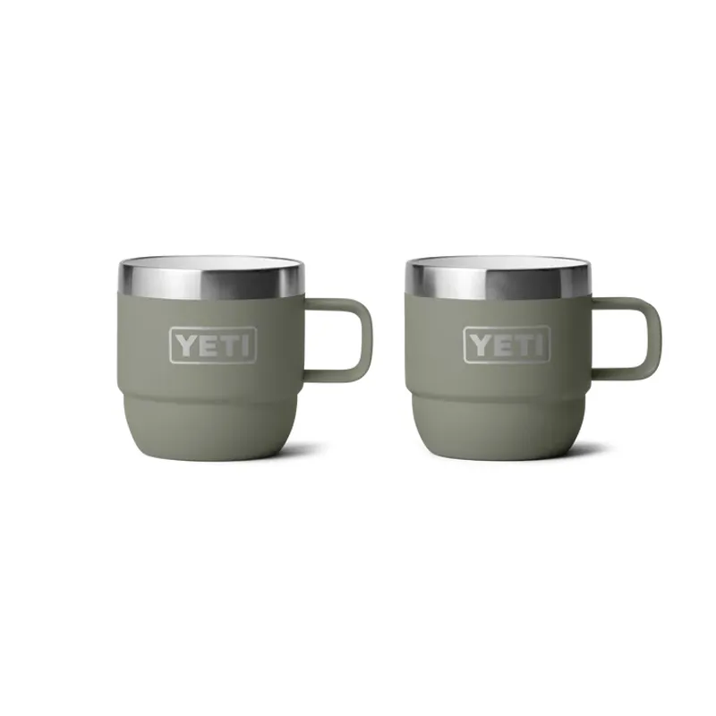 Yeti Rambler 6oz Espresso Mug 2 Pk - Pampa Green