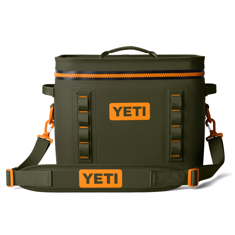 Yeti Hopper Flip 18 Soft Cooler - Olive/King Crab