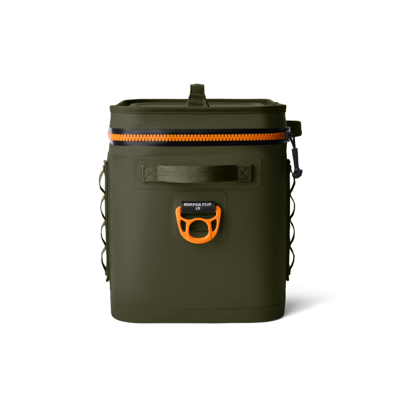 Yeti Hopper Flip 18 Soft Cooler - Olive/King Crab-4