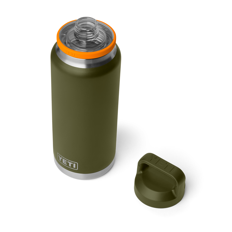 Yeti Rambler 36 oz Chug Bottle - Olive/King Crab-3
