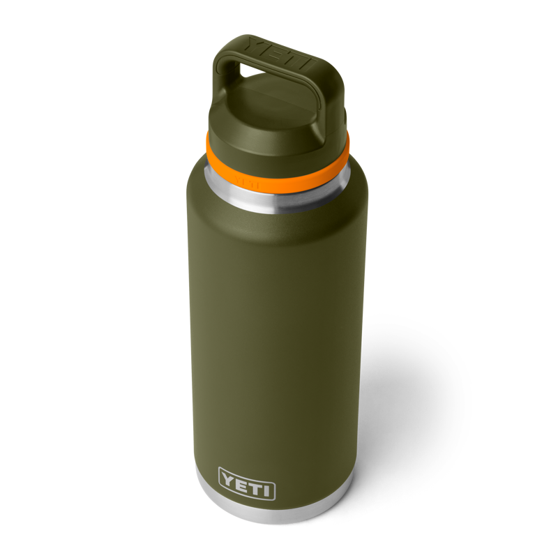 Yeti Rambler 46oz Chug Bottle - Olive/ King Crab-1