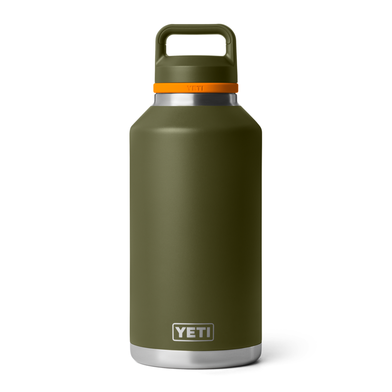 Yeti Rambler 64 oz Chug Bottle - Olive/King Crab