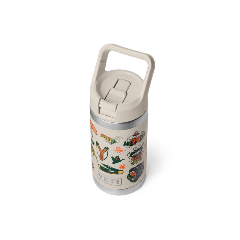 Yeti Rambler Jr 12oz Kids Bottle Cape Summer Camp-3