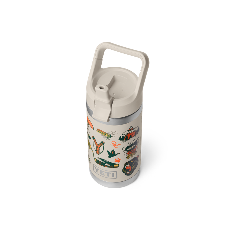 Yeti Rambler Jr 12oz Kids Bottle Cape Summer Camp-2