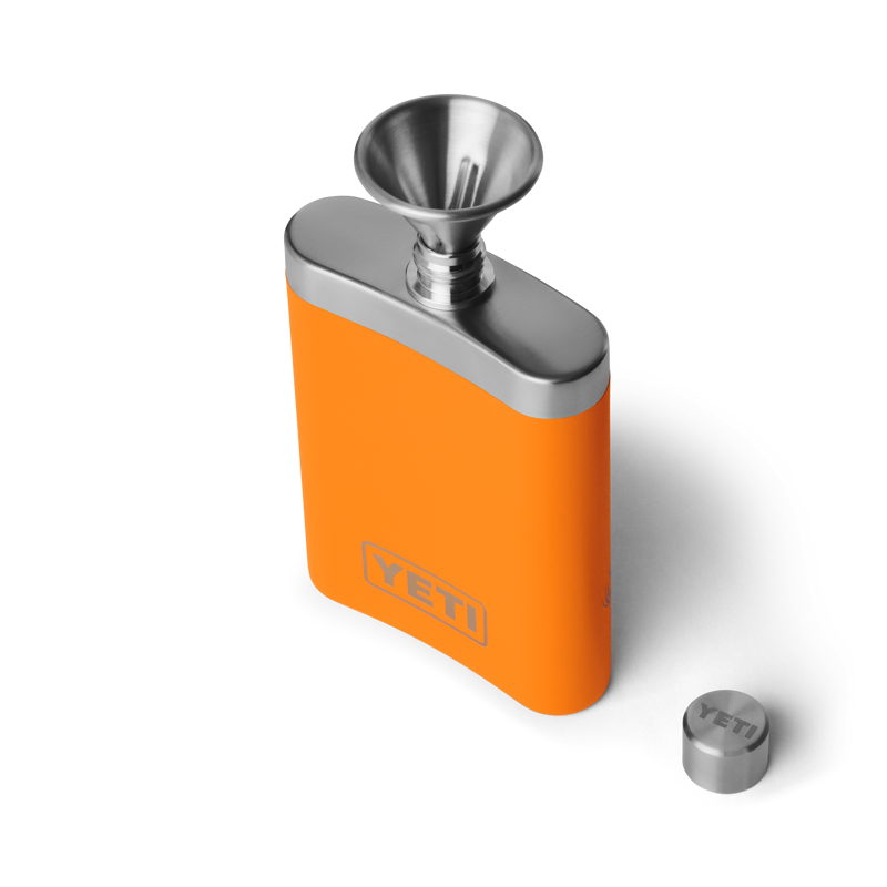 Yeti Rambler Upland Flask - King Crab Orange-1