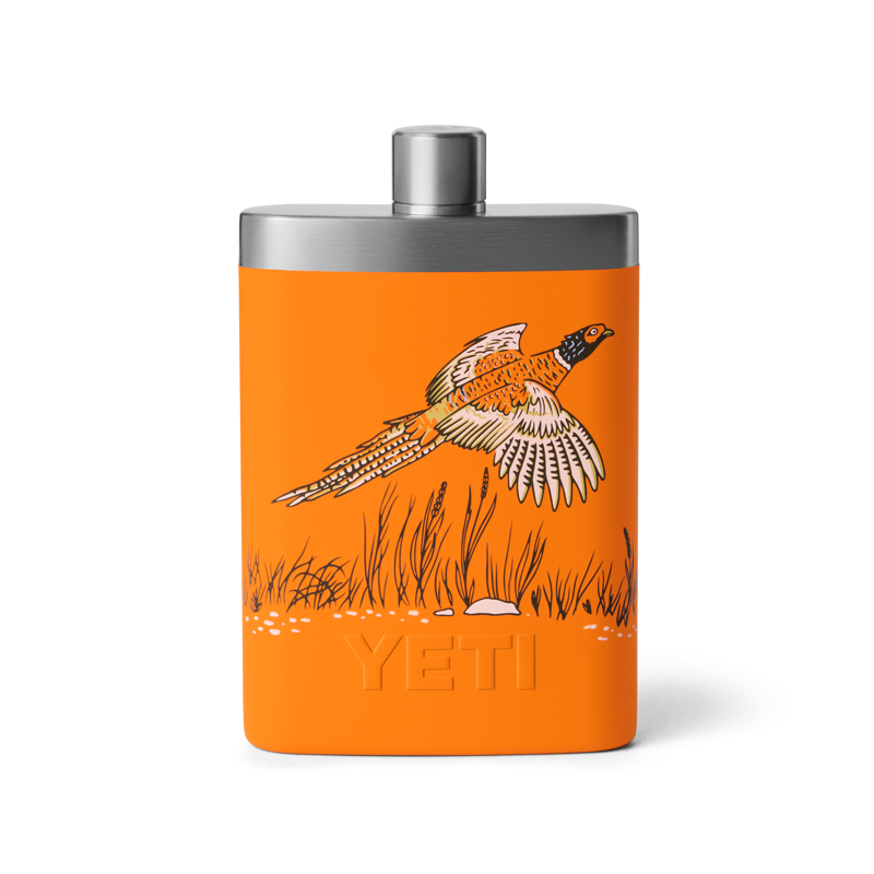 Yeti Rambler Upland Flask - King Crab Orange