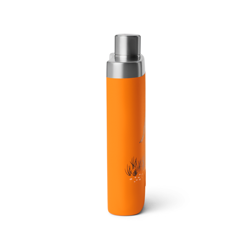 Yeti Rambler Upland Flask - King Crab Orange-2