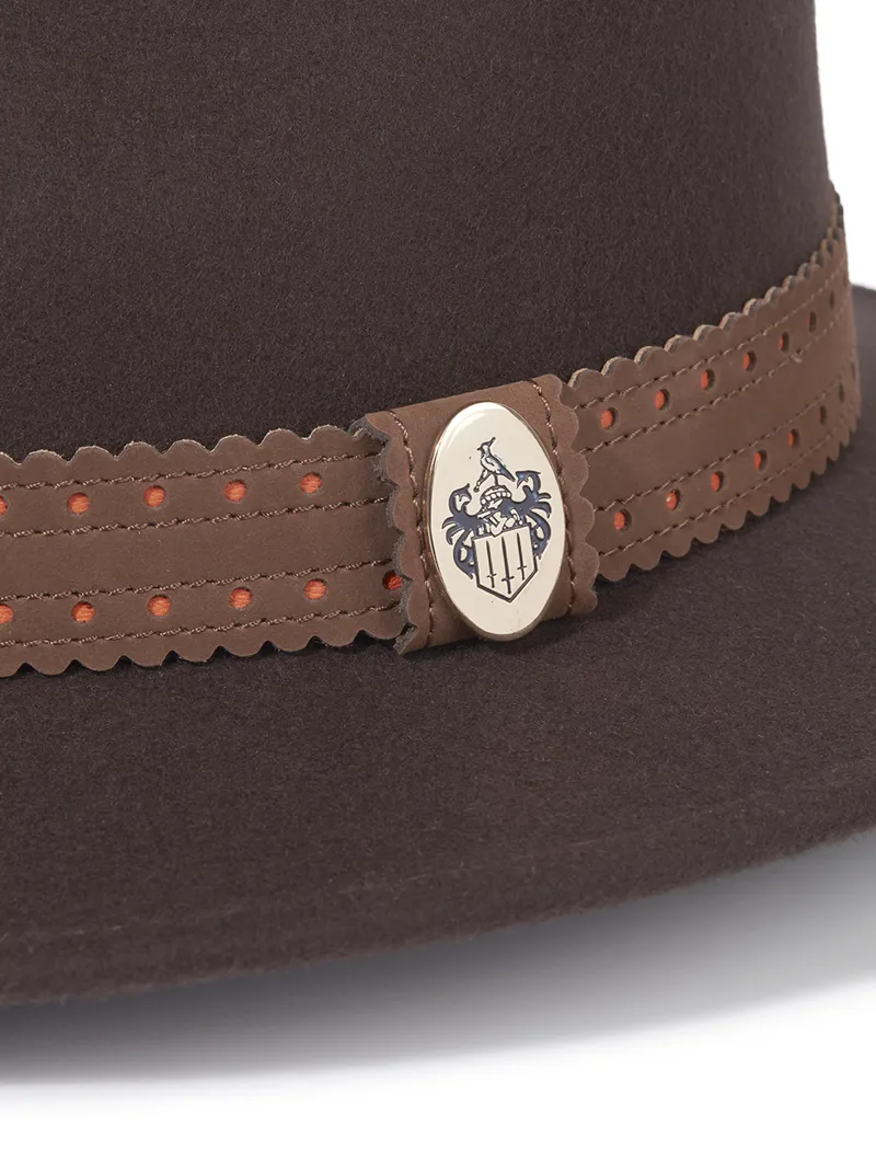 The Waveney Fedora Brown-3