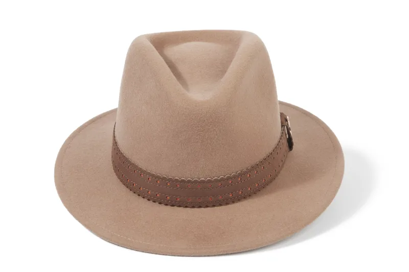 The Waveney Fedora Camel-1