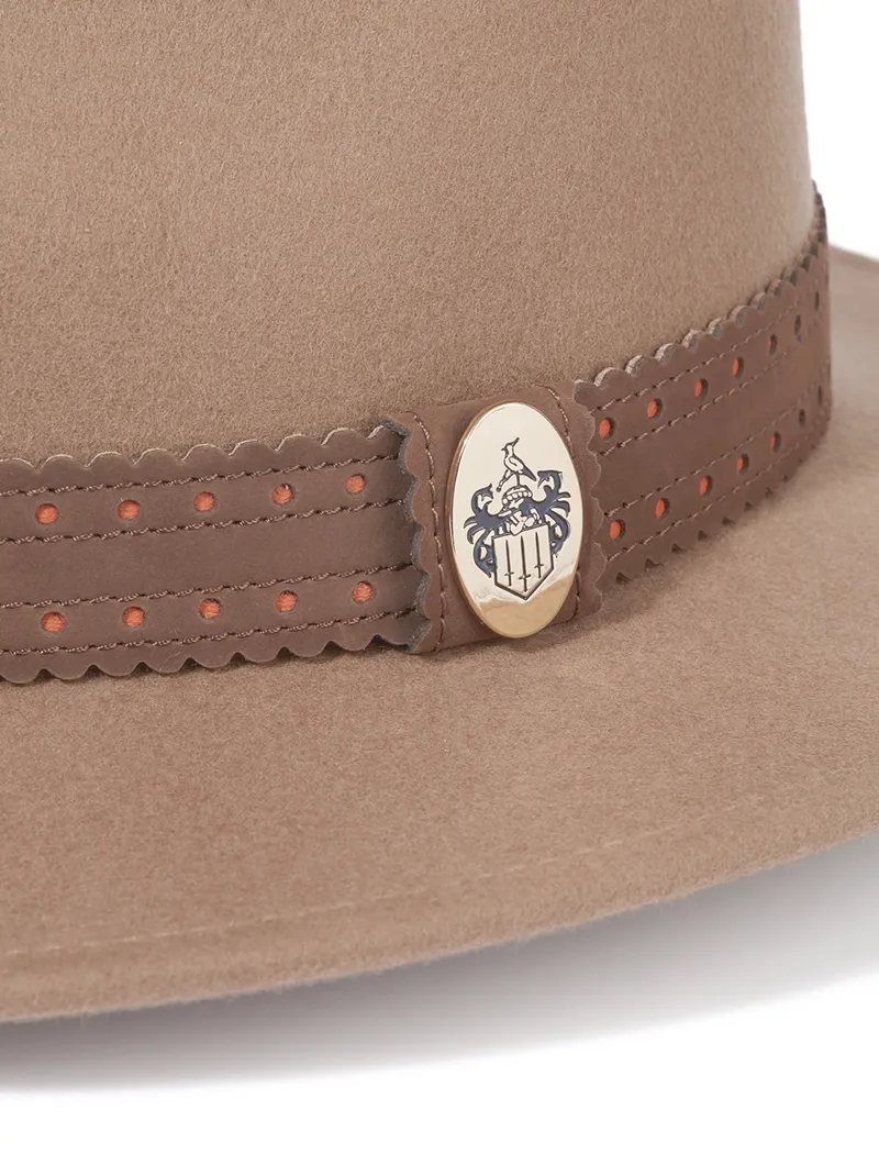 The Waveney Fedora Camel-3