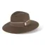Hicks and Brown Hemley Brown Fedora -  Chocolate