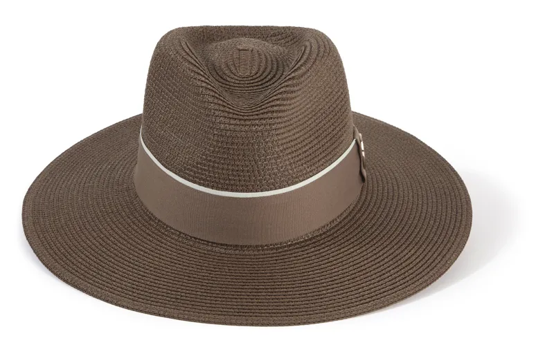 Hicks and Brown Hemley Brown Fedora -  Chocolate-1