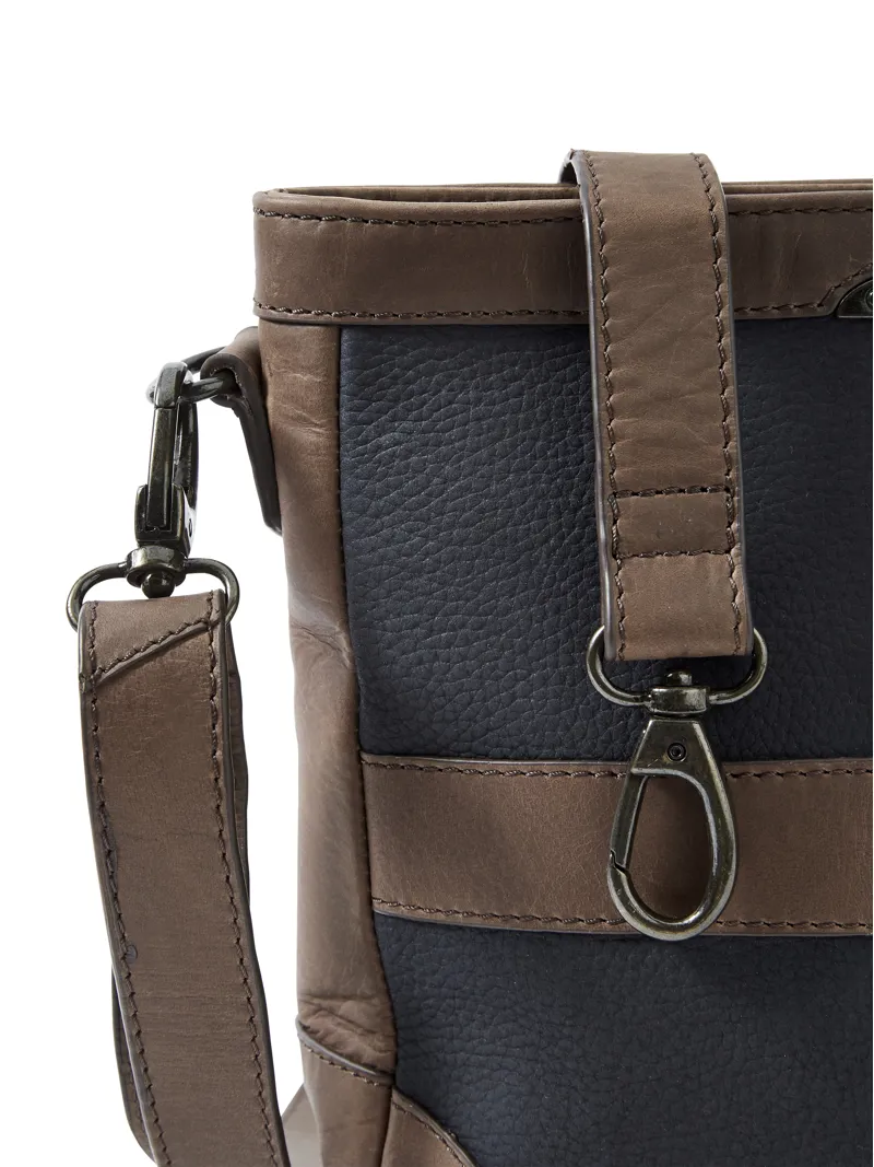 Dubarry Ardmore Cross Body Bag - Navy/Brown-7