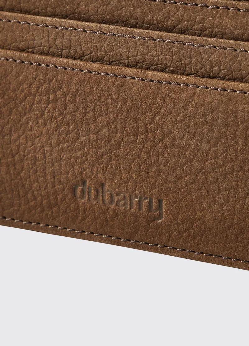 Dubarry Brooklodge Leather Card Wallet - Walnut-1
