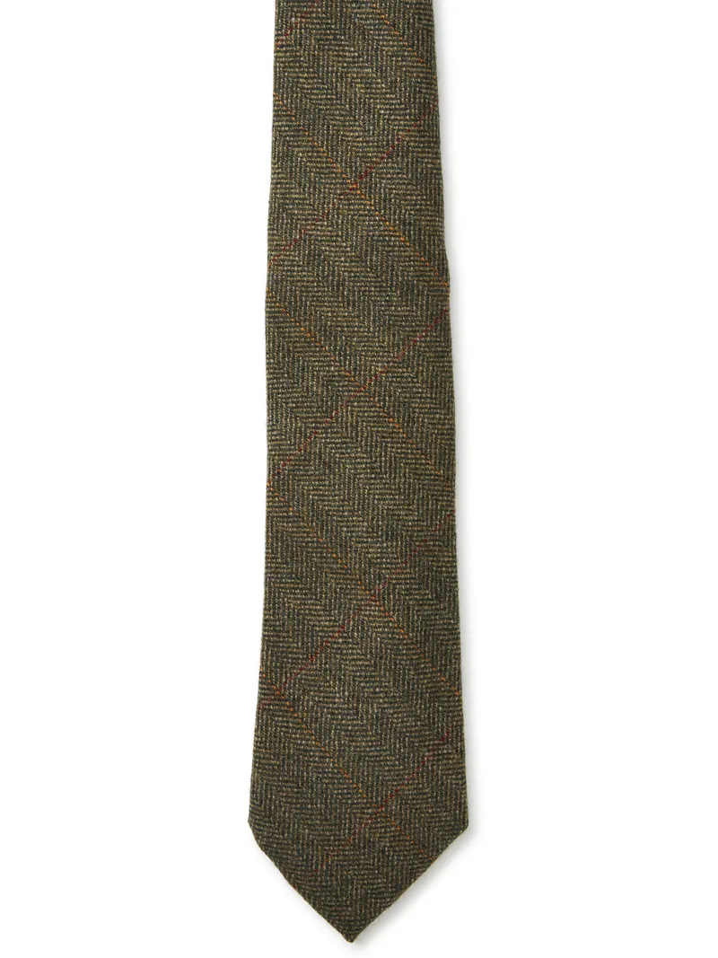 Dubarry Newtownforbes Tweed Tie - Cedar