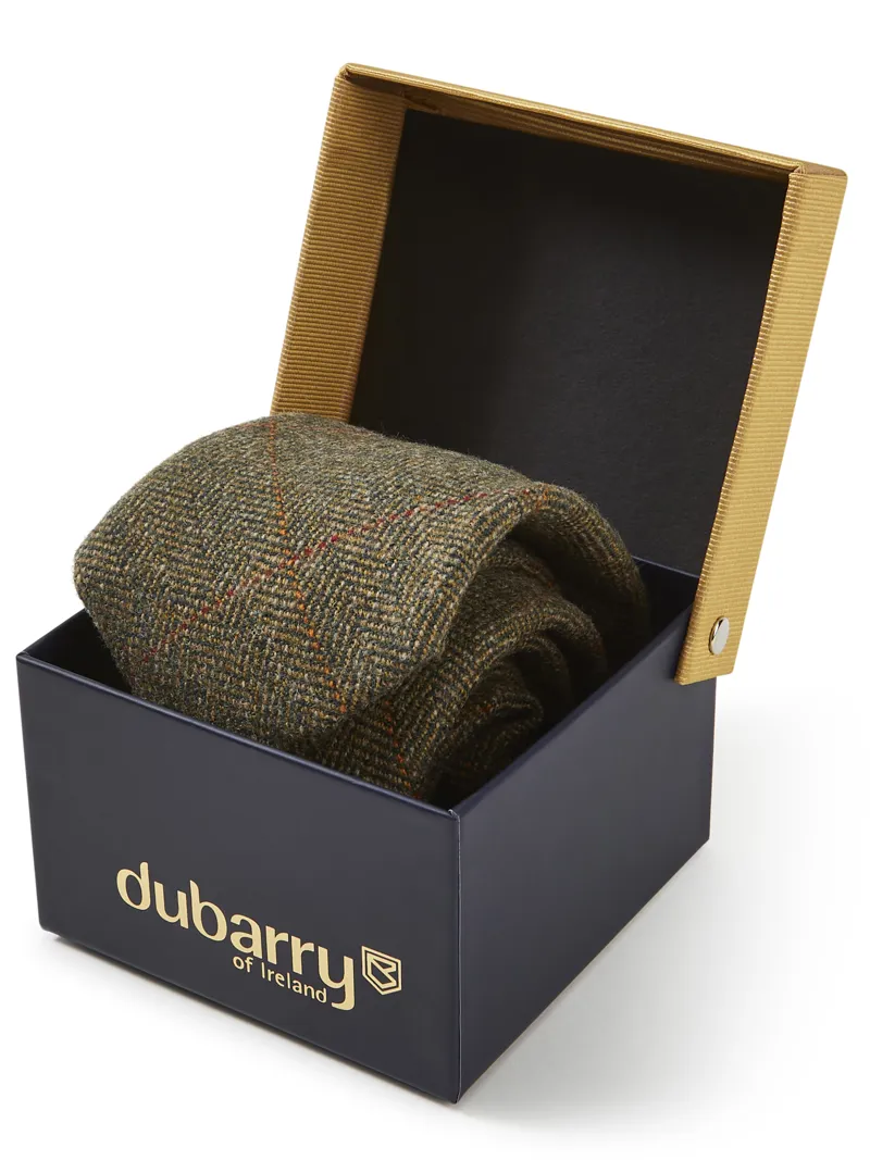Dubarry Newtownforbes Tweed Tie - Cedar-2