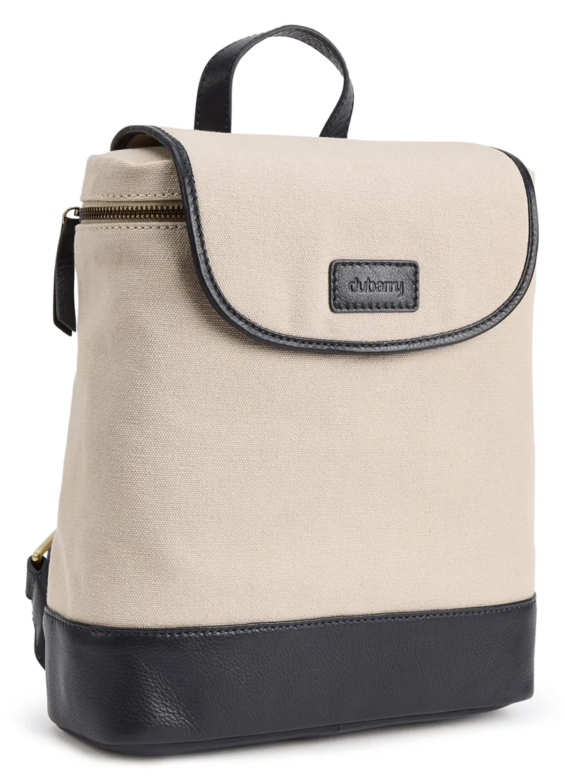 Dubarry Rosegreen Canvas Backpack - Navy-2