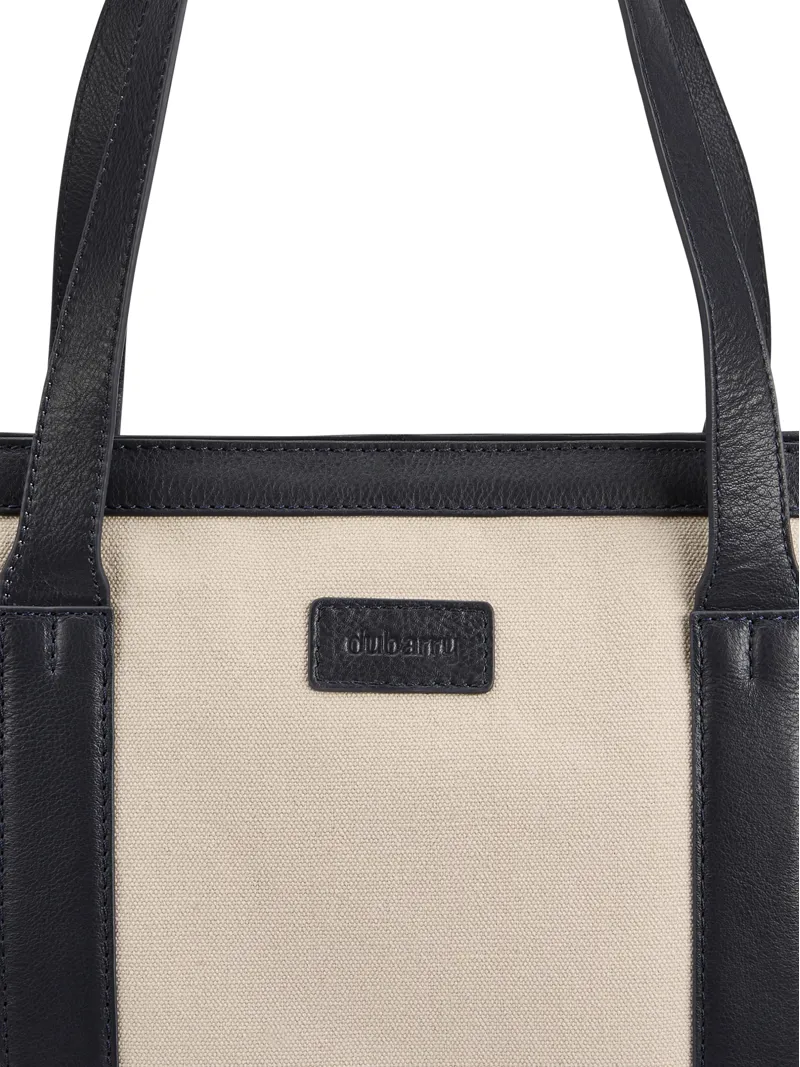 Dubarry Bencorr Canvas Tote Bag - Navy-2