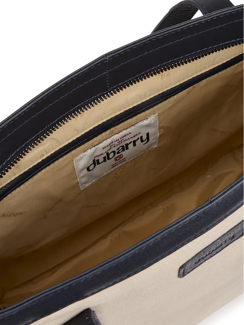 Dubarry Bencorr Canvas Tote Bag - Navy-3