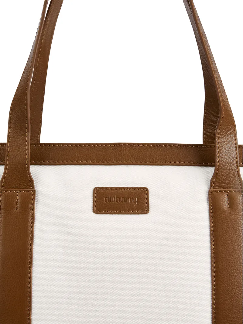 Dubarry Bencorr Canvas Tote Bag - Caramel-2