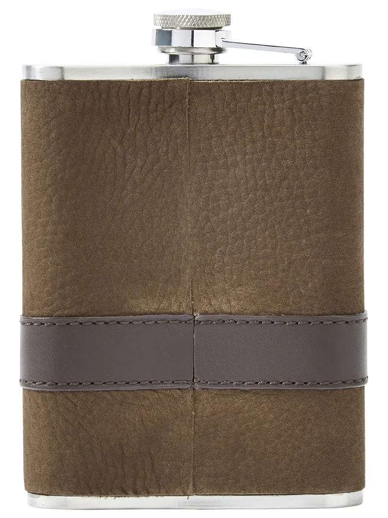 Dubarry Rugby Hip Flask Walnut-3