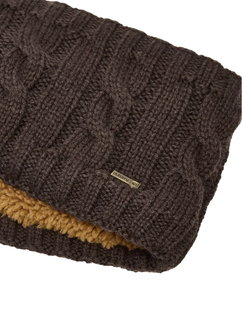 Dubarry Gleeson Cable Knit Headband - Elk-1