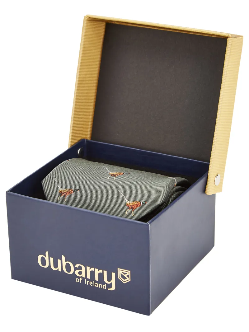 Dubarry Madden Tie - Olive-2