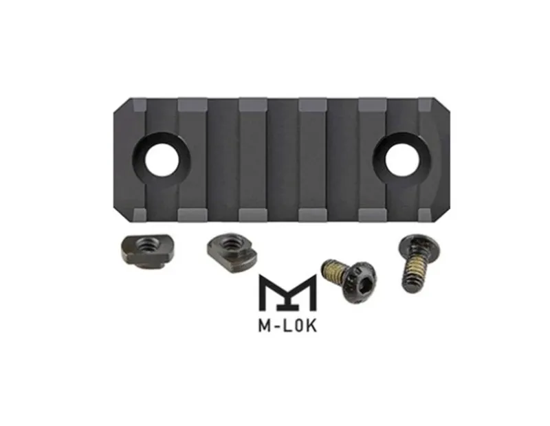 M-Lok to Picatinny Rail 5 Slots