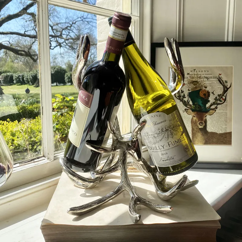 Culinary Concepts London Antler Double Bottle Holder