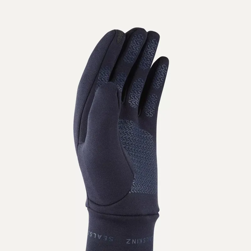 Sealskinz Acle W/Repellent Nano Fleece Gloves - Navy-2