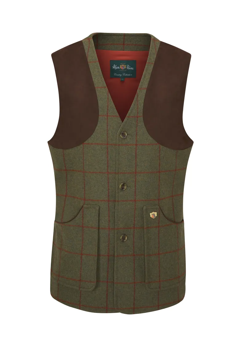 Alan Paine Combrook Shooting Waistcoat - Reed