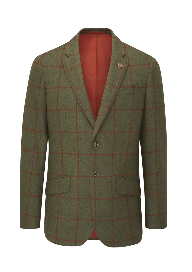 Alan Paine Combrook Tweed Mens Blaser - Reed