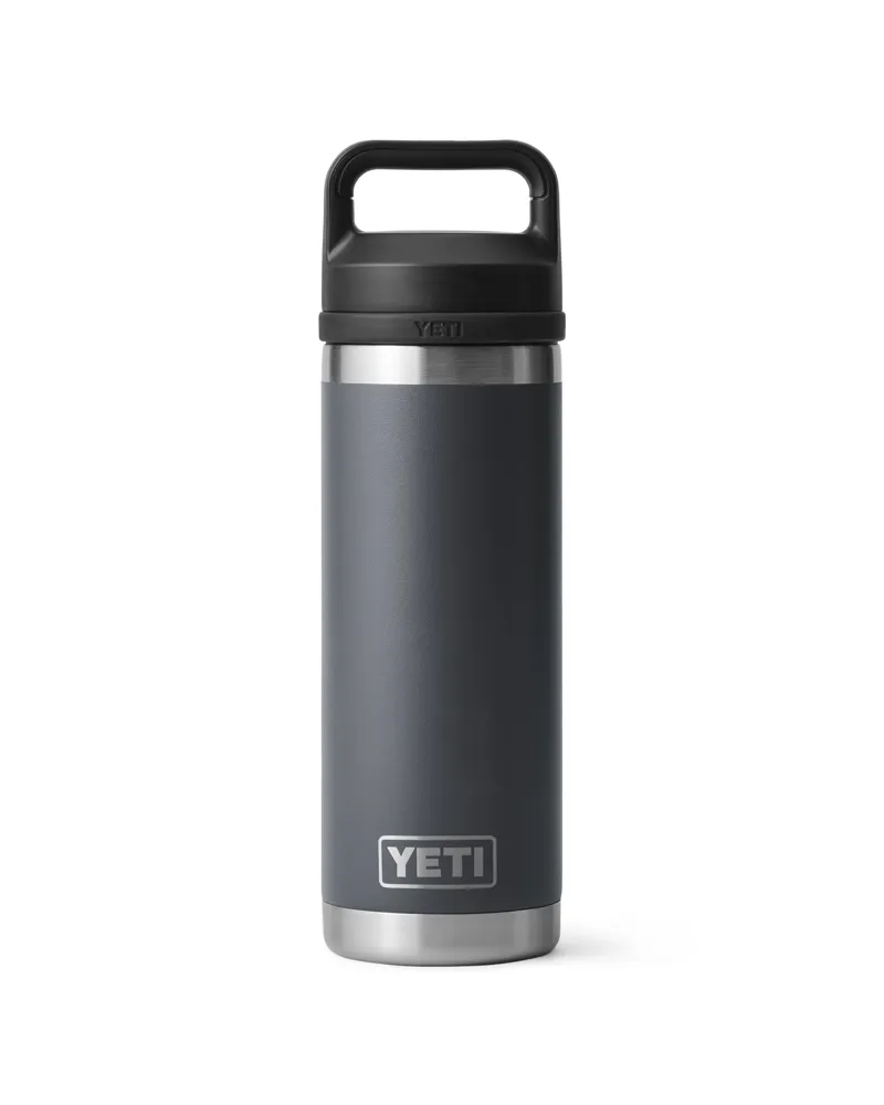 Yeti Rambler 18oz Bottle Chug - Charcoal