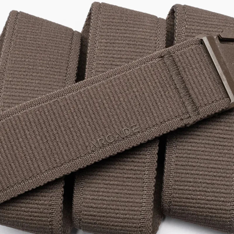 Arcade Adventure Stretch Belt Atlas Medium Brown-3