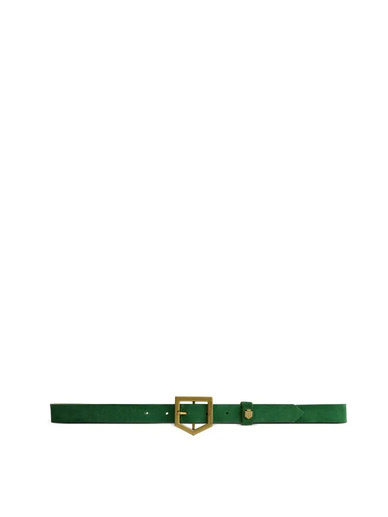 Fairfax and Favor Sennowe Belt - Clover Green-1