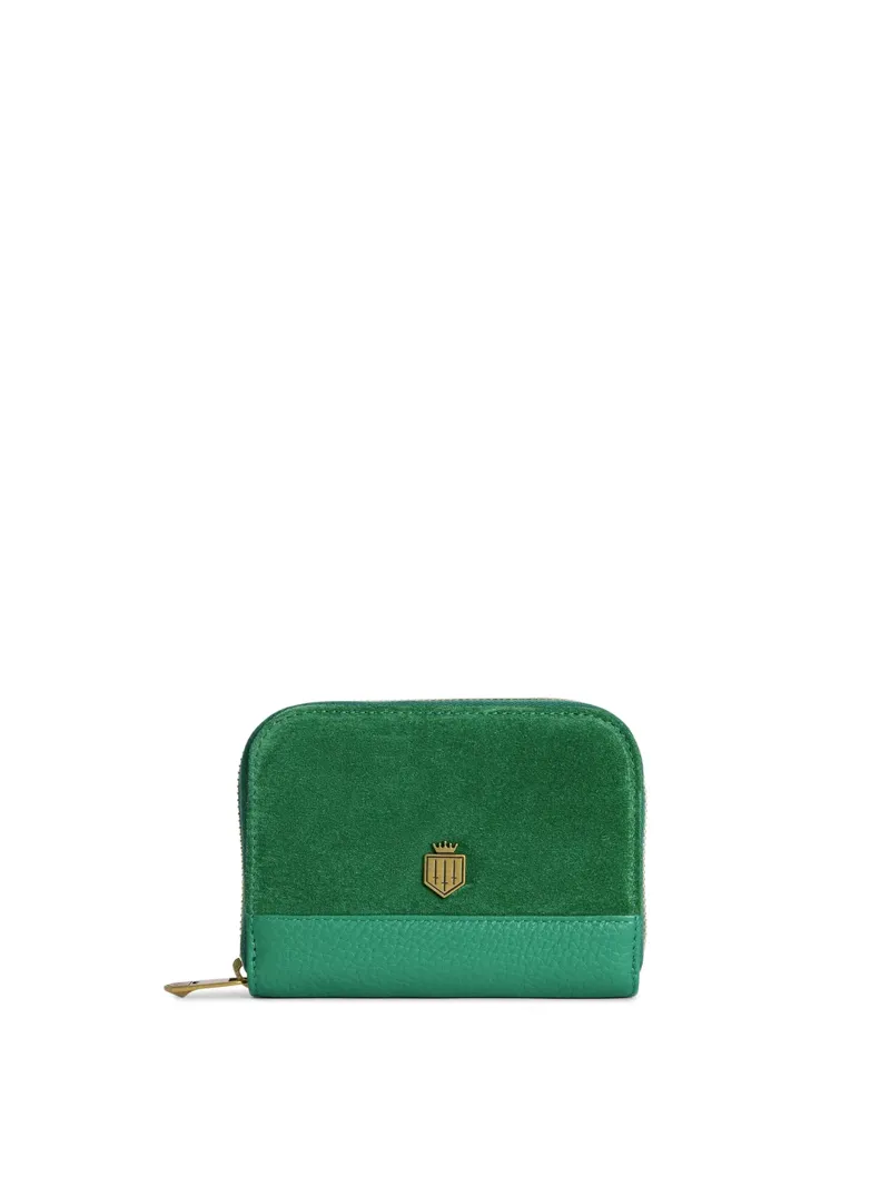 Fairfax and Favor Mini Salisbury Purse - Clover Green