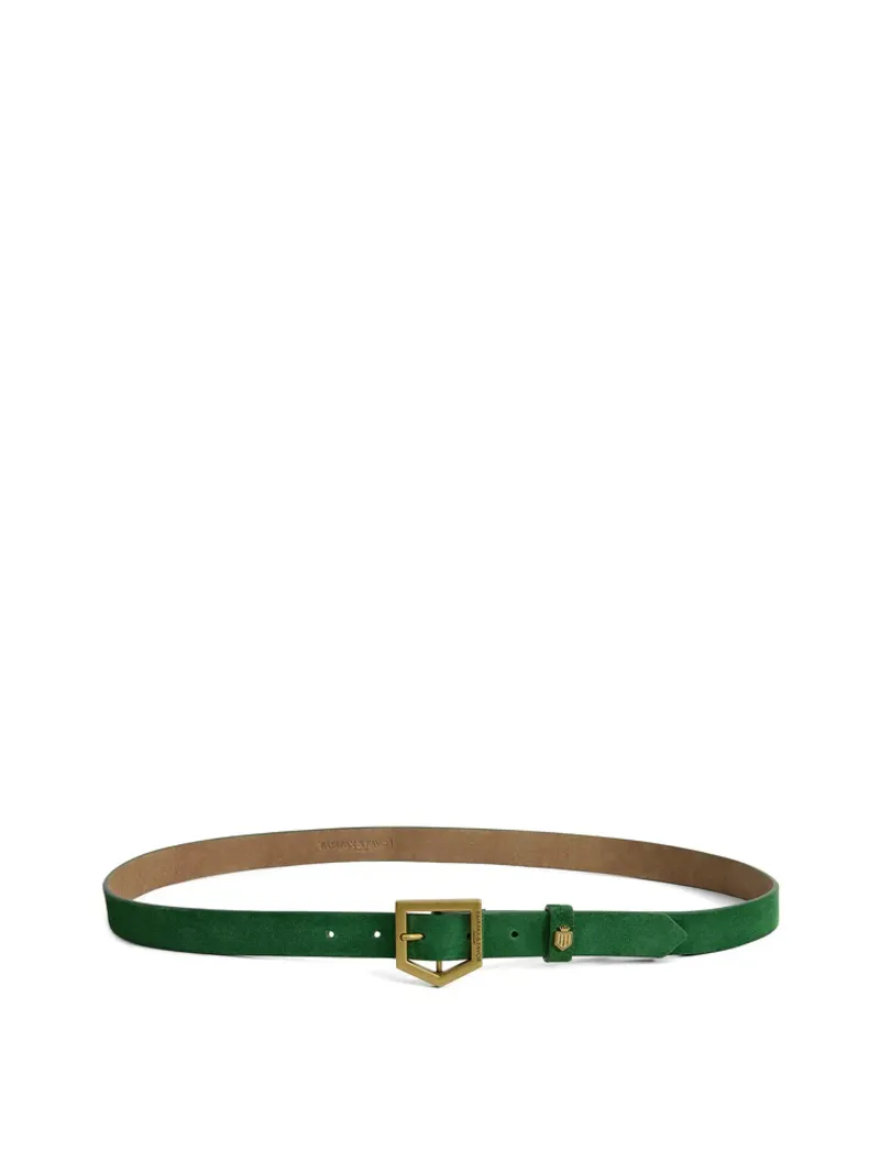 Fairfax and Favor Sennowe Belt - Clover Green-2