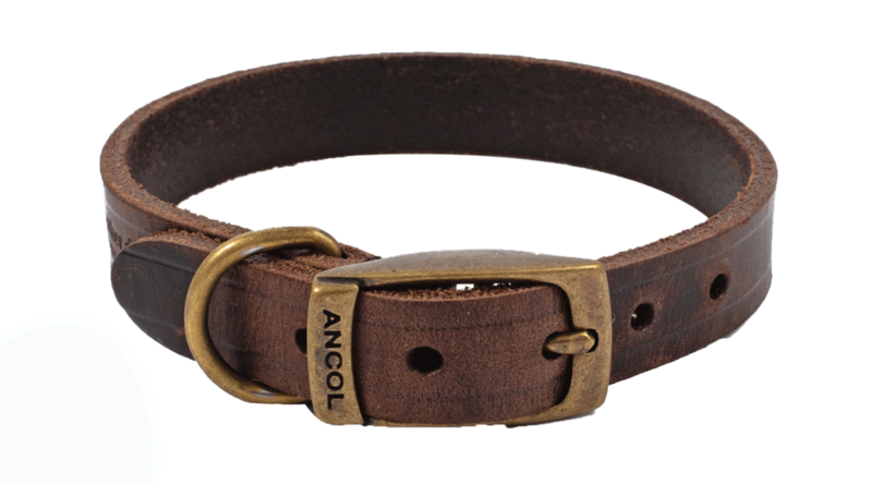 Bisley Heritage Dog Collar Havana Size 7 50-59cm