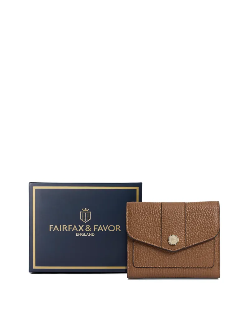 Fairfax and Favor Langford Purse - Tan Leather-2