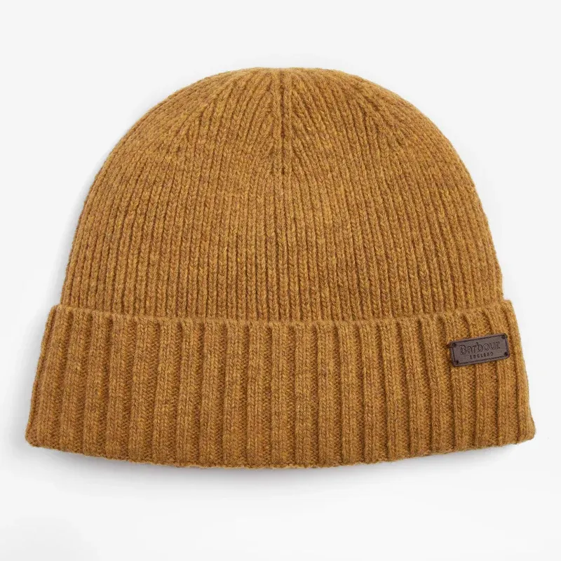 Barbour Carlton Beanie Hat - Harvest Gold