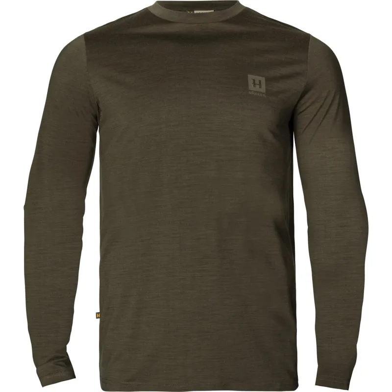 Harkila Base All Season L/S T-Shirt Willow Green