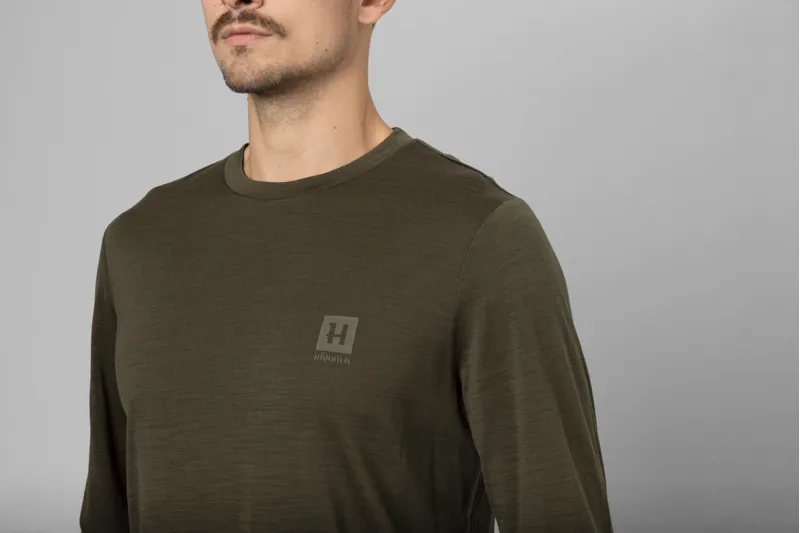 Harkila Base All Season L/S T-Shirt Willow Green-2