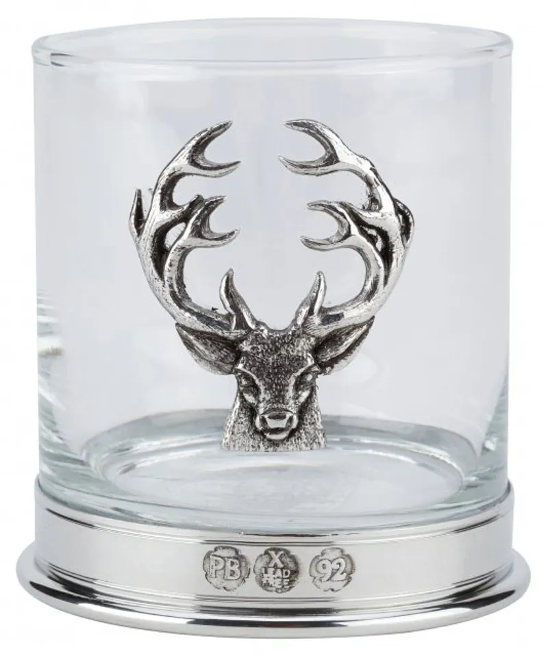 Bisley Whisky Glass Stag