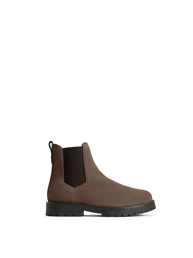 Fairfax and Favor Boudica Ankle Boot - Fog Suede