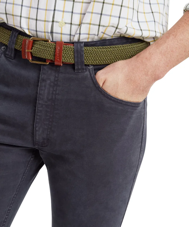 Schoffel Canterbury 5 Pocket Jean Charcoal-3