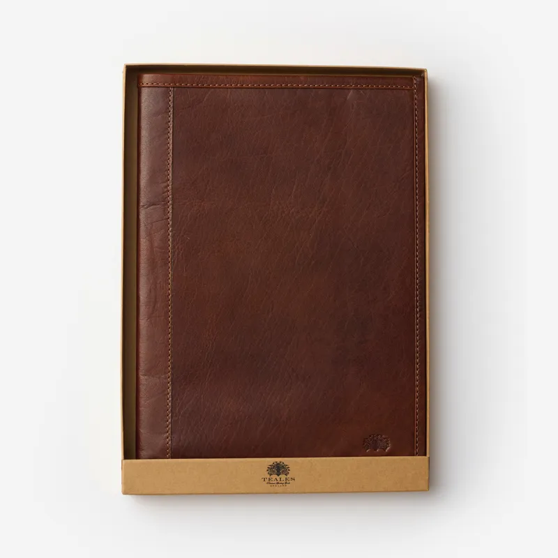 Teales Chestnut Notebook A4-2