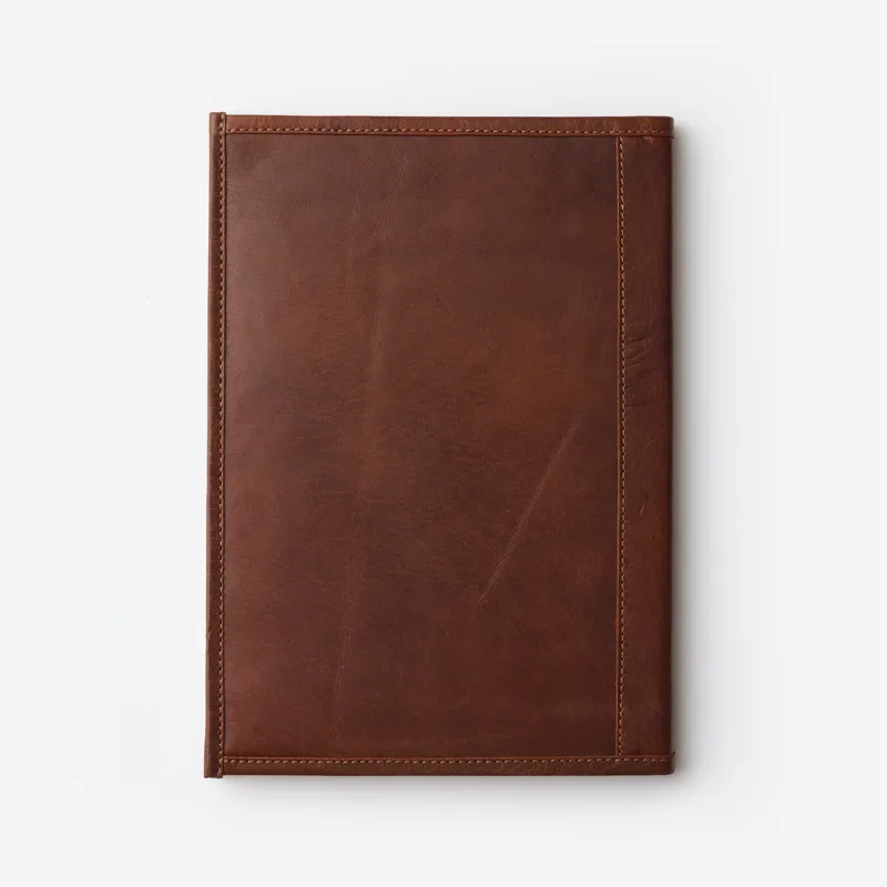 Teales Chestnut Notebook A4-3