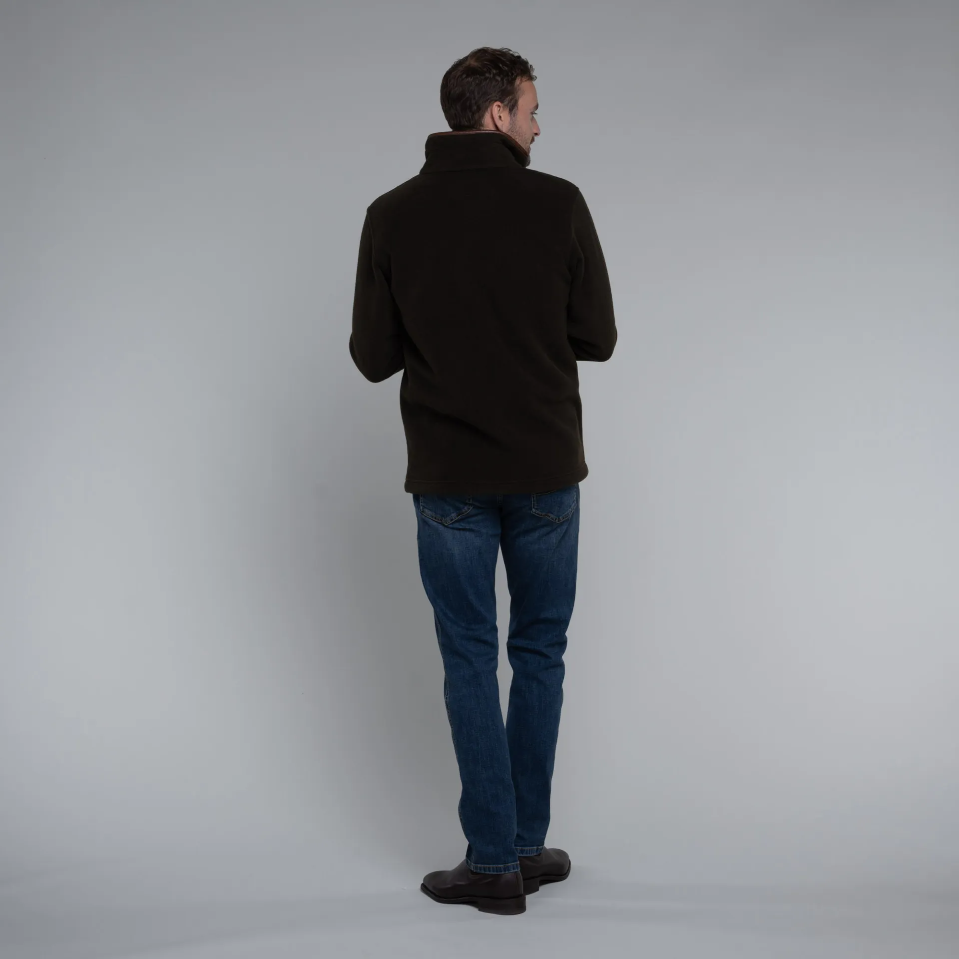 Schoffel Cottesmore Fleece Jacket Dark Olive