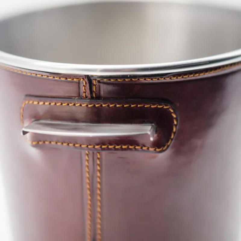 Rey Pavon Leather Ice Bucket-1